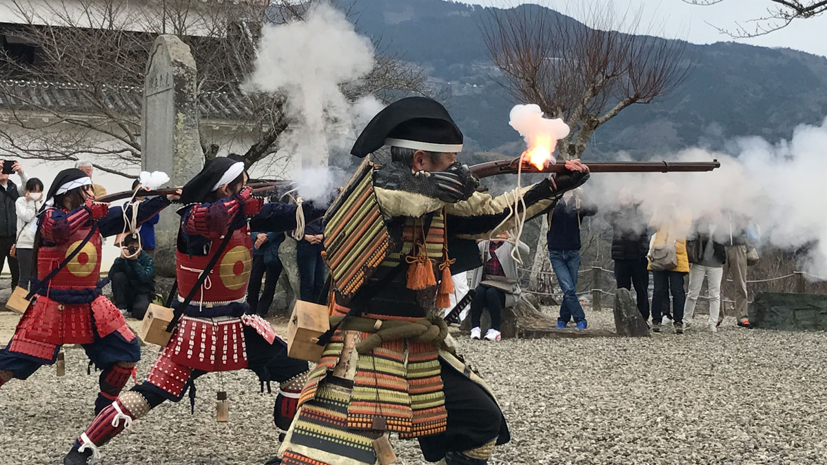 大洲藩鉄砲隊定期公開練習（2月）のお知らせ