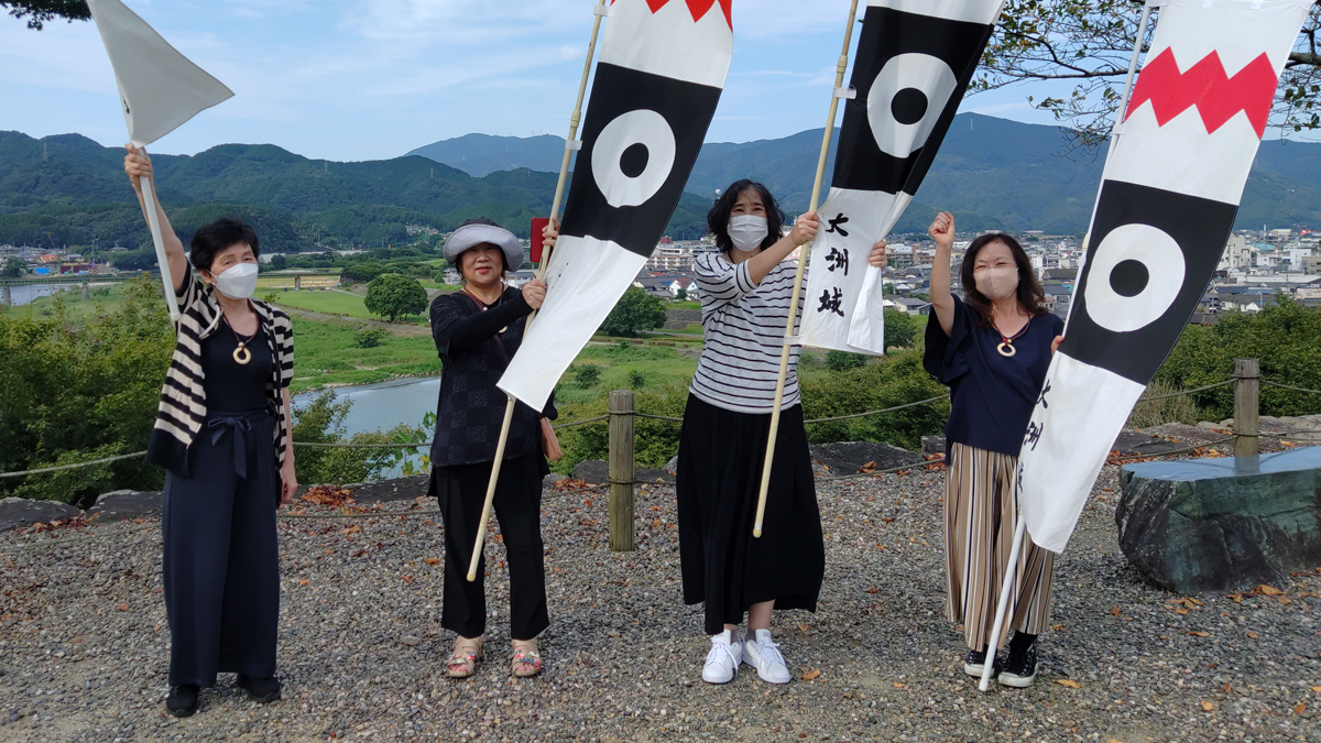 9月9日（土）愛媛県新居浜市からの女性の方々が参加