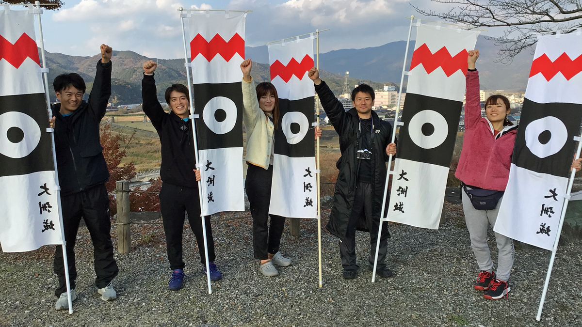 12月3日（日）香川県からの方々が旗振りに参加